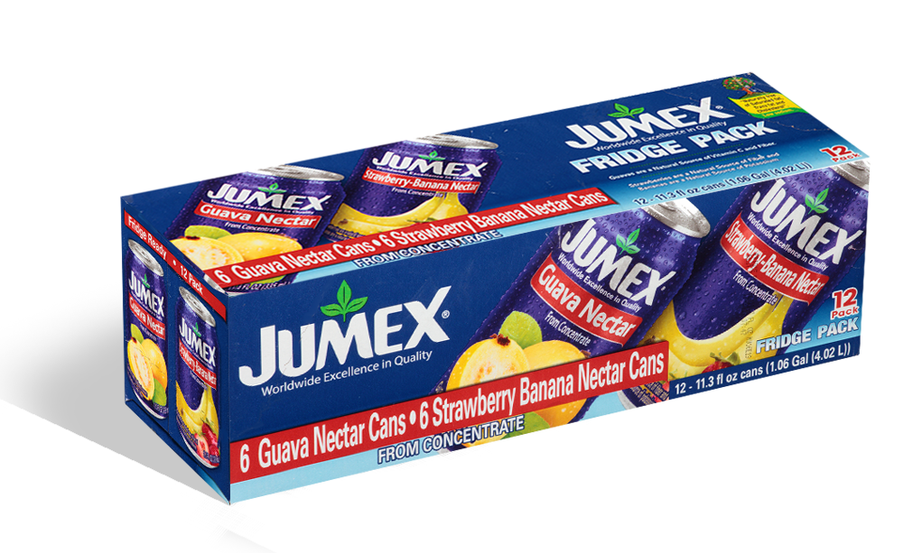 Jumex Fruit Nectar (12-Can Fridge Pack):