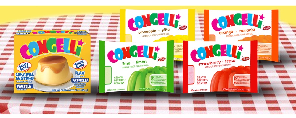 Congelli  Gelatins & Flans